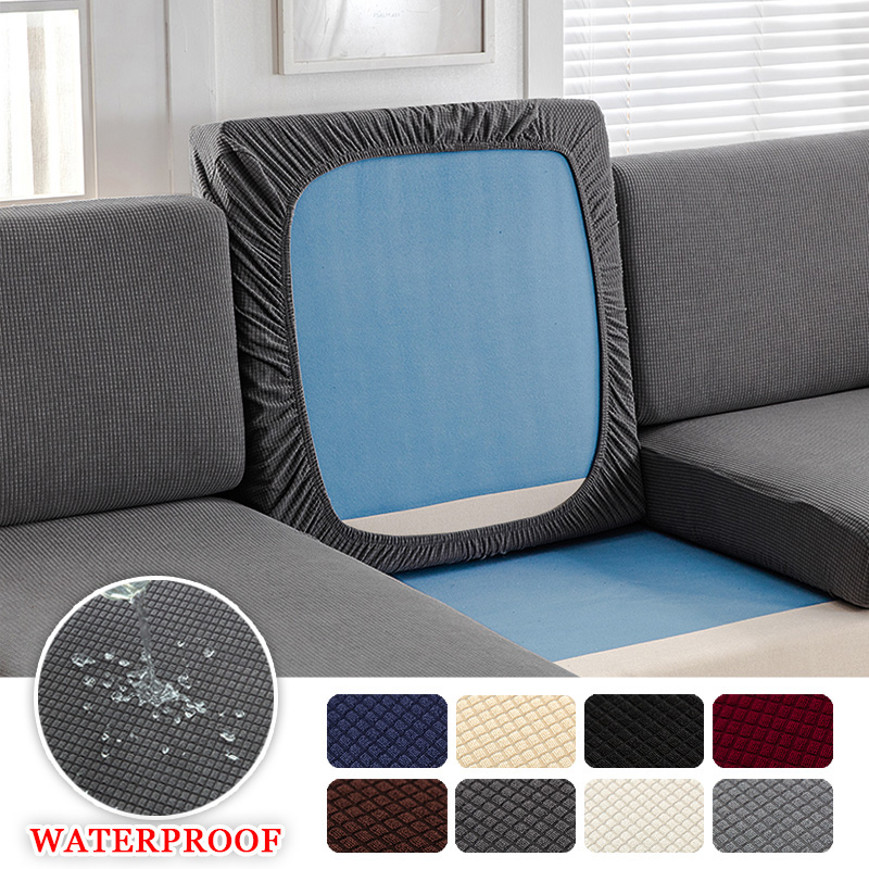 Outdoor Furniture Kids - 1pc Waterproof Sofa Cushion Cover Jacquard