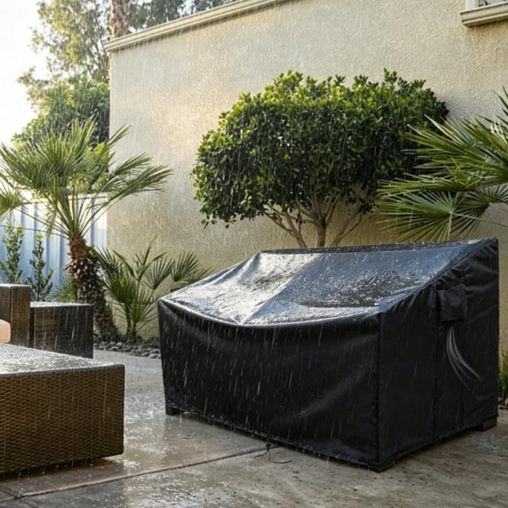 Outdoor Furniture Covers - Heavy-Duty Patio Sofa Cover Waterproof Outdoor