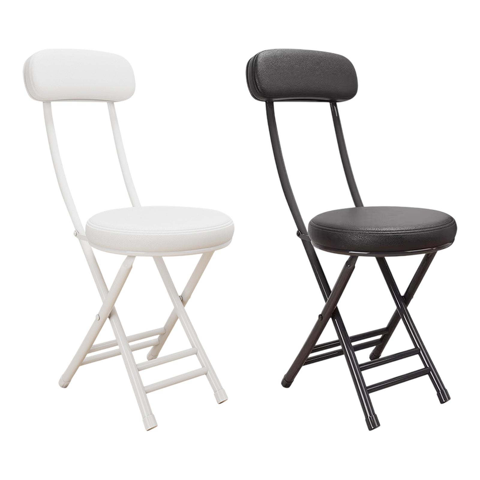 Outdoor Furniture For Cafe - Cushioned Folding Stool Furniture Camping Folded