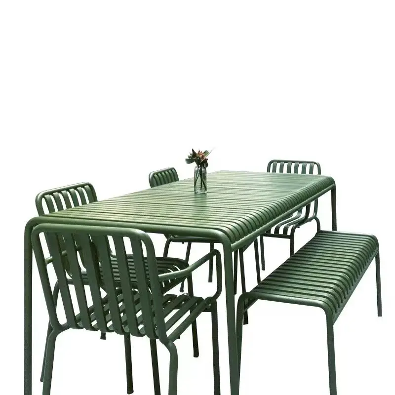 Wrought iron modern simple bal - Outdoor Furniture For Cafe review and price