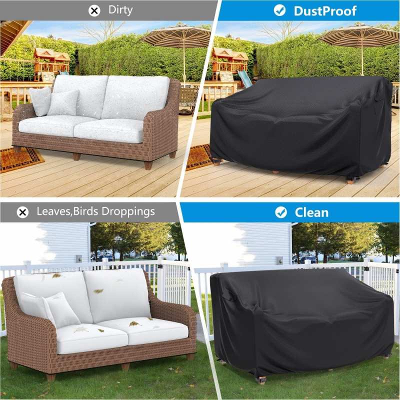 10 Size Heavy-Duty Outdoor Dou - Outdoor Furniture Covers review and price