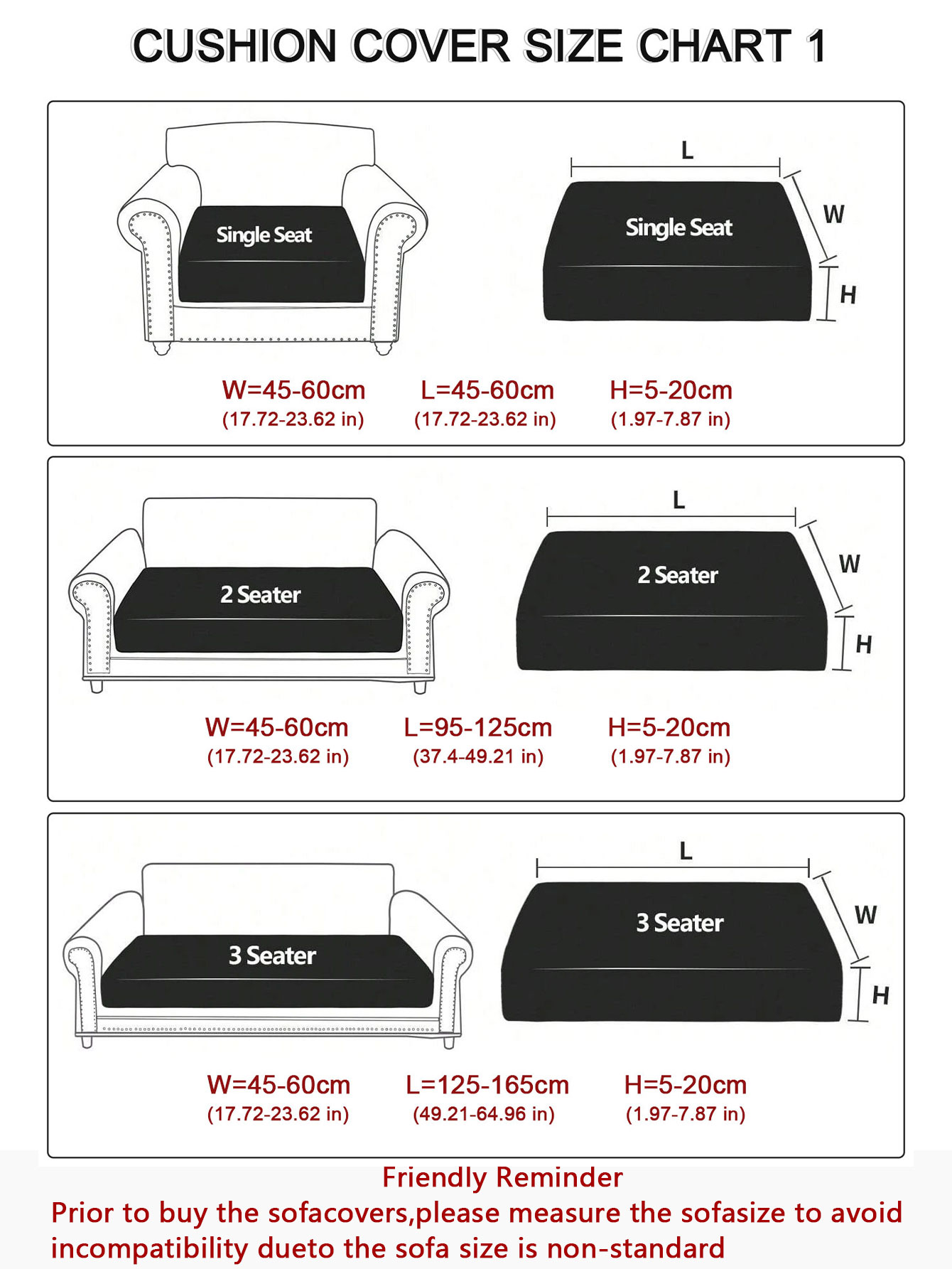 1pc Waterproof Sofa Cushion Co - Outdoor Furniture Kids review and price