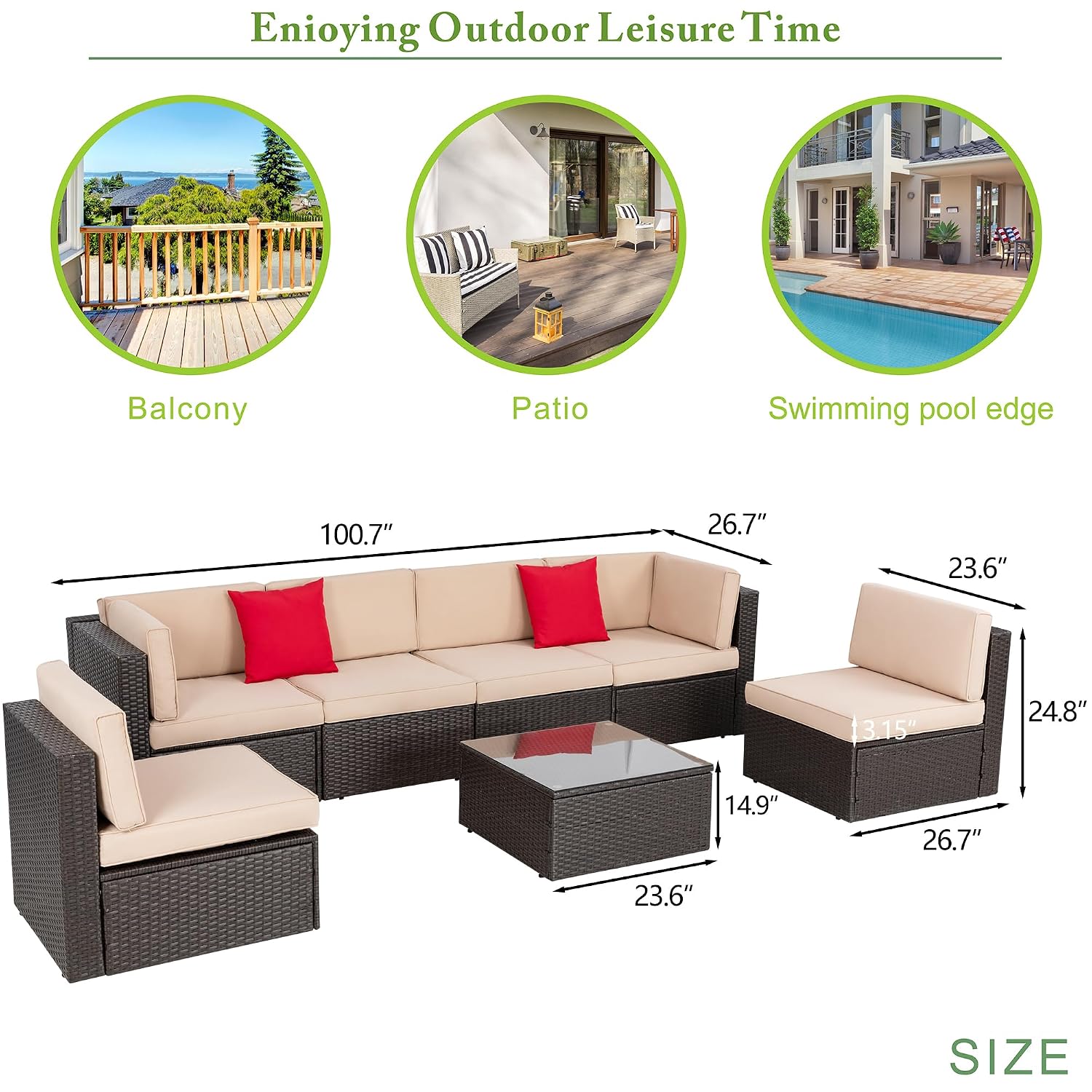8-Piece Patio Furniture Set wi - Outdoor Furniture Fire Table review and price
