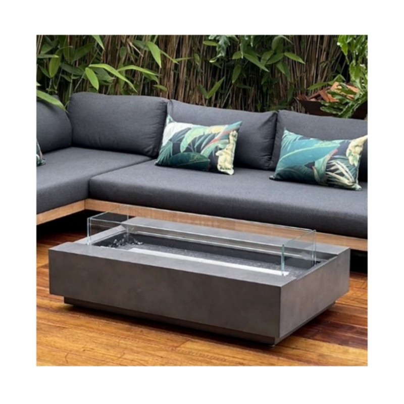 is-Modern Corten Steel Fire Pl - Outdoor Furniture Fire Table review and price