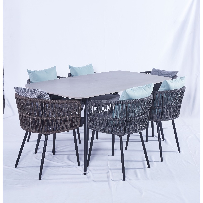 2023 Design Woven Rope Outdoor - Outdoor Furniture For Cafe review and price