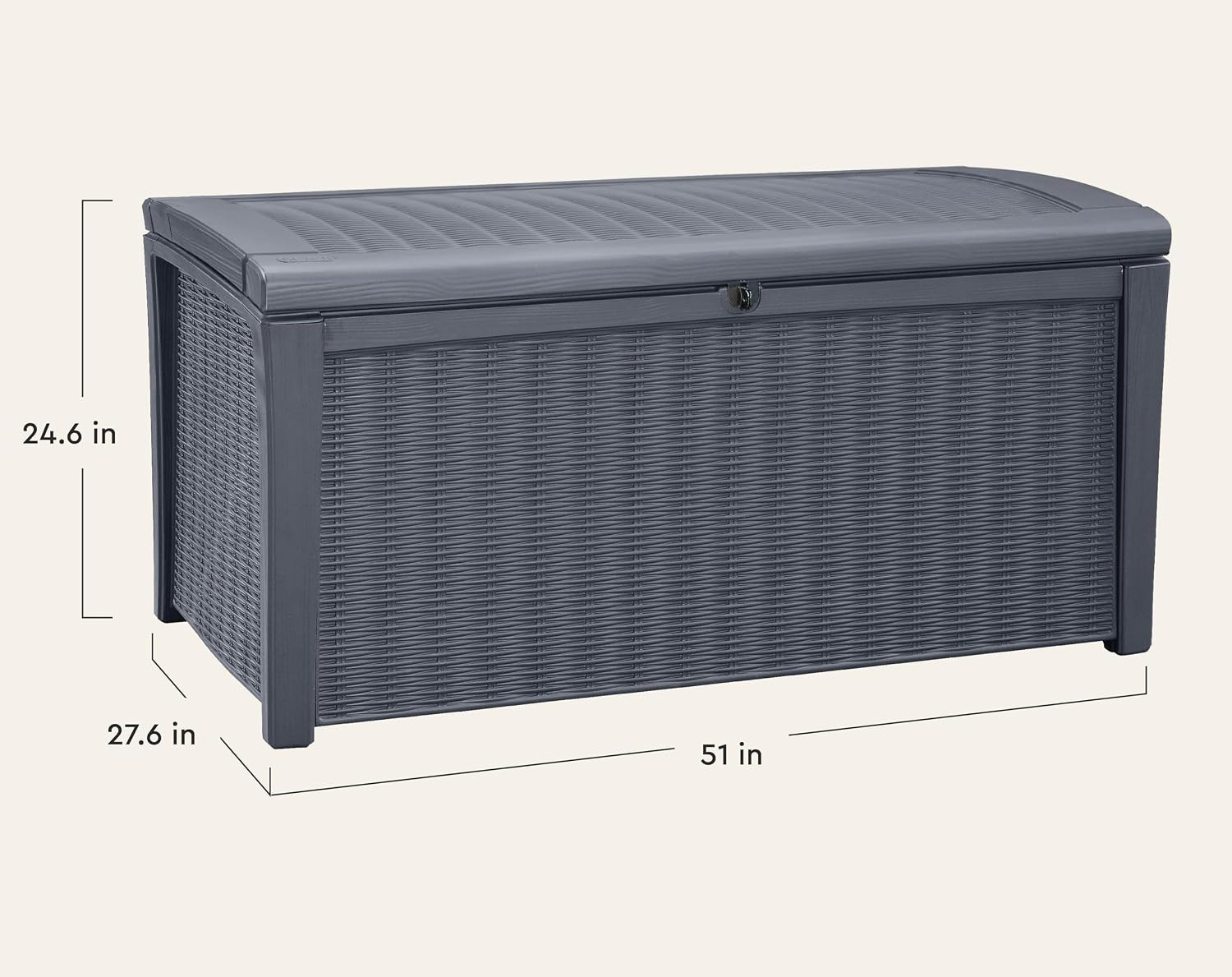 110 Gallon Outdoor Storage Dec - Outdoor Furniture Cushion review and price
