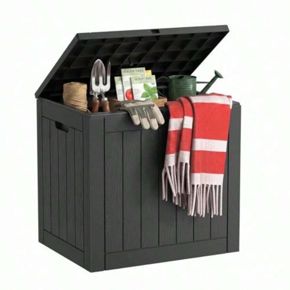 Outdoor Storage Box Resin Wate - Outdoor Furniture Cushion review and price