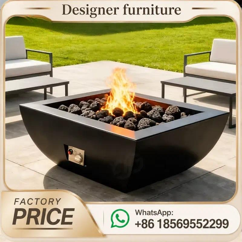 Custom Outdoor Gas Fire Pit Ta - Outdoor Furniture Fire Table review and price