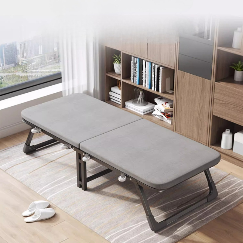 Household Portable Folding Bed - Outdoor Furniture Fabric review and price