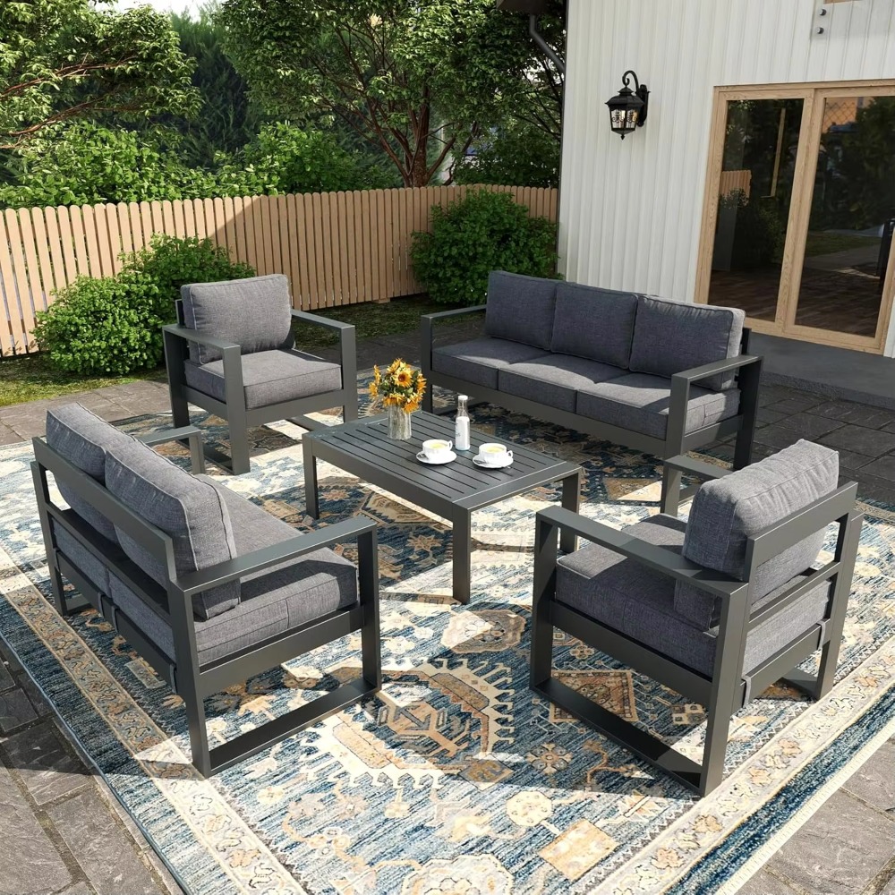 Terrace Seat Set Balcony Furni - Outdoor Furniture Fire Table review and price