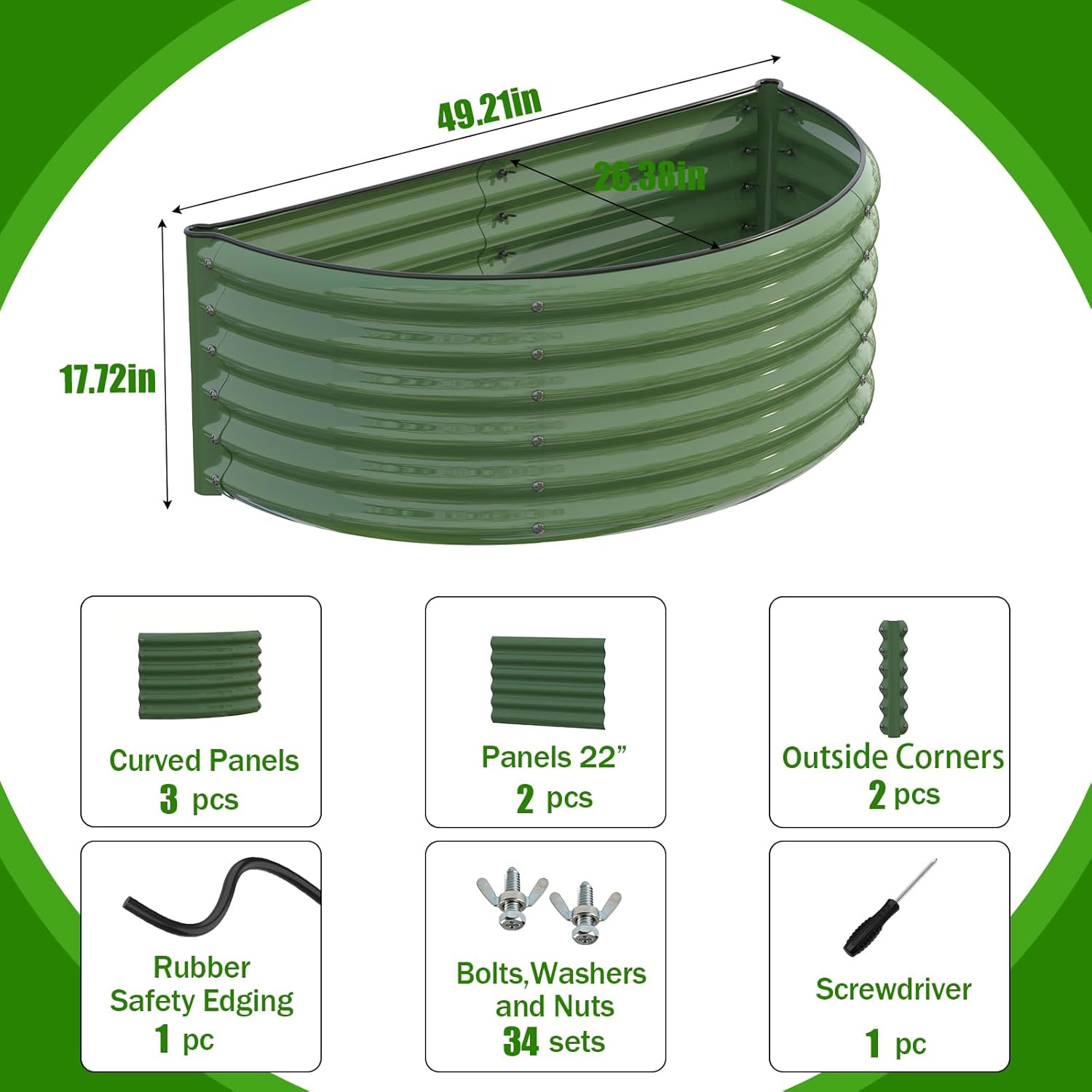 Galvanized Raised Garden Bed O - Planter Raised Metal review and price
