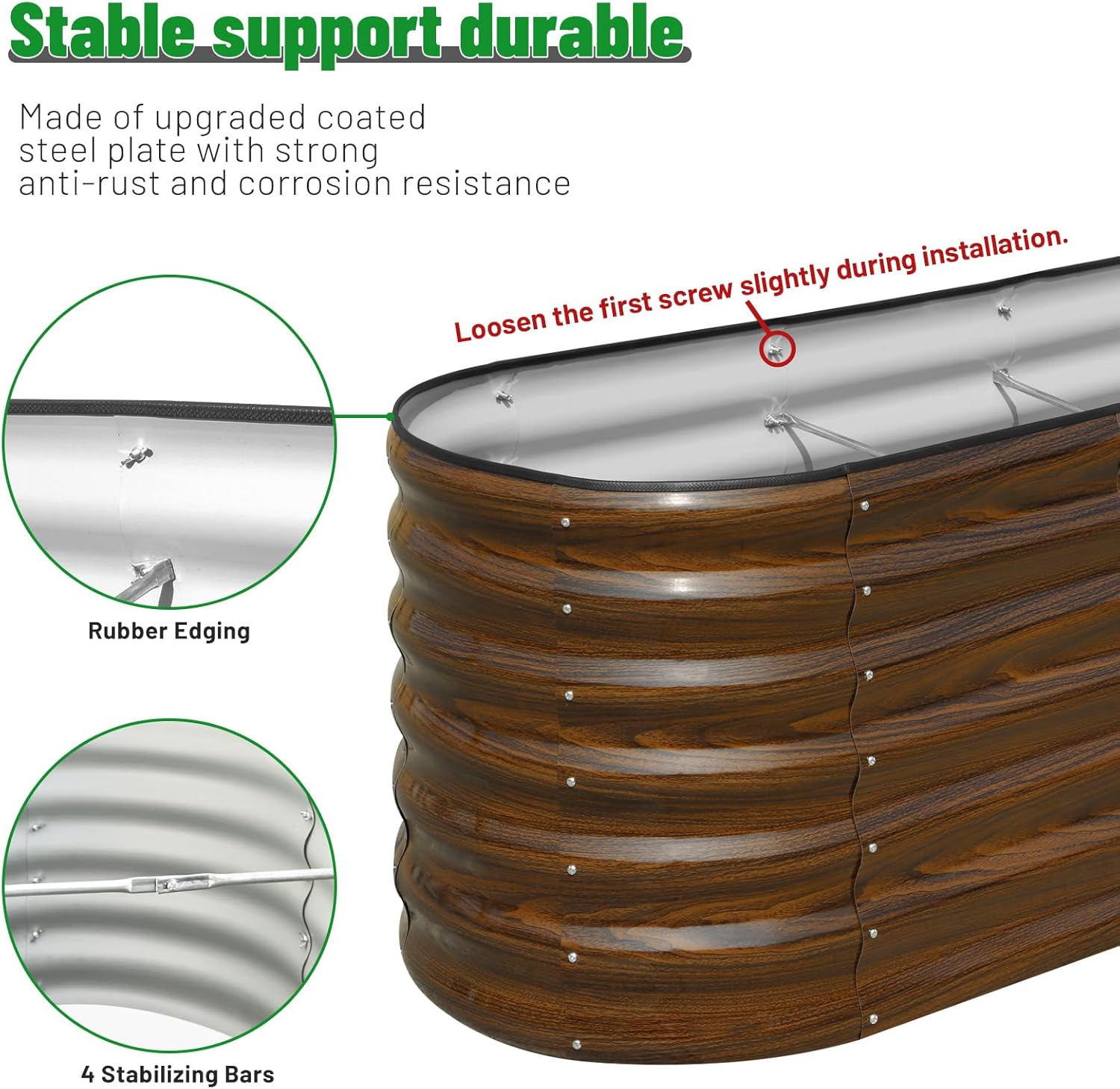 Galvanized Steel Raised Garden - Planter Raised Metal review and price