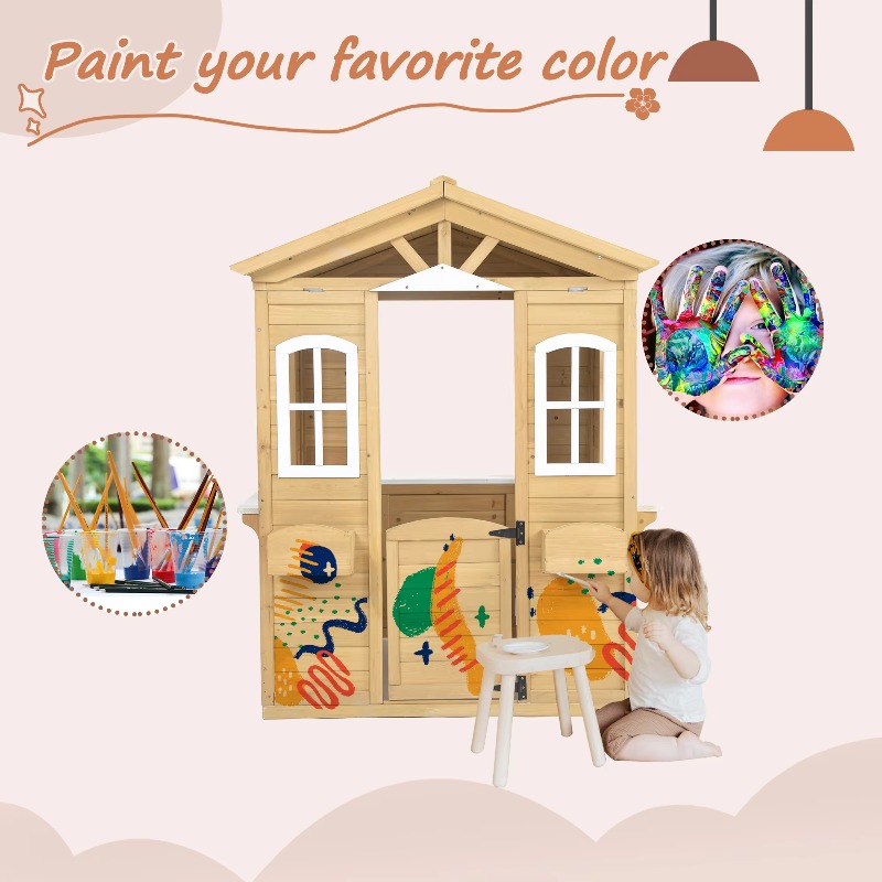 Modern Classic Solid Wood Play - Outdoor Furniture Kids review and price