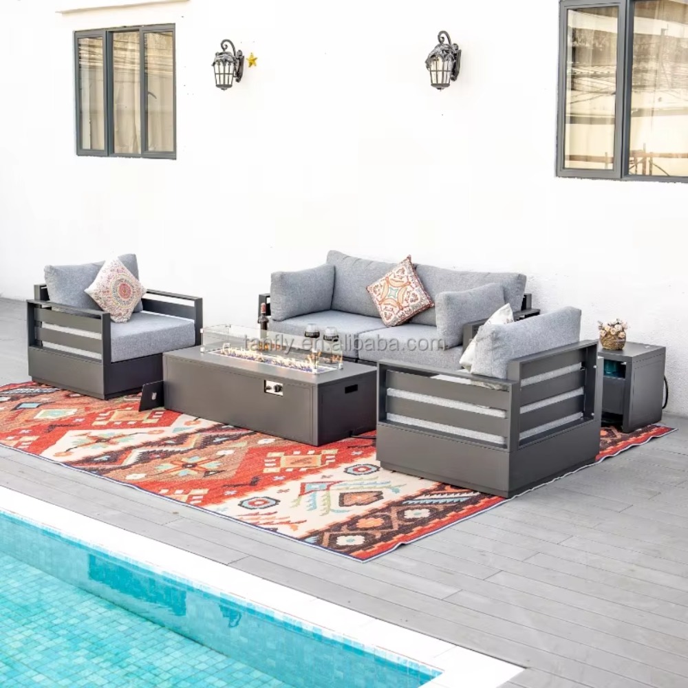Villa Hotel Outdoor Furniture  - Outdoor Furniture Fire Table review and price
