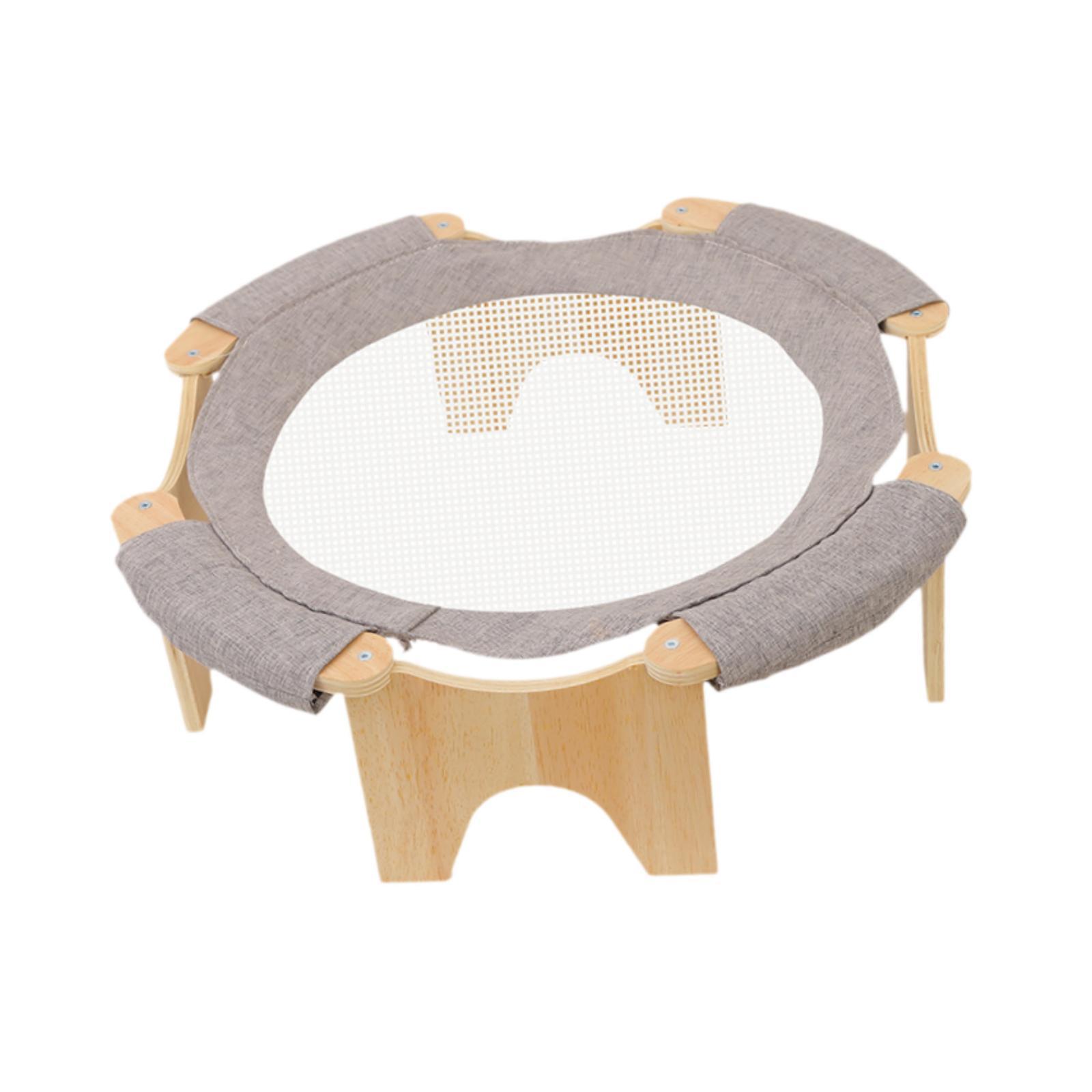 Elevated Pet Bed Wooden Cat Ha - Outdoor Furniture Durable review and price
