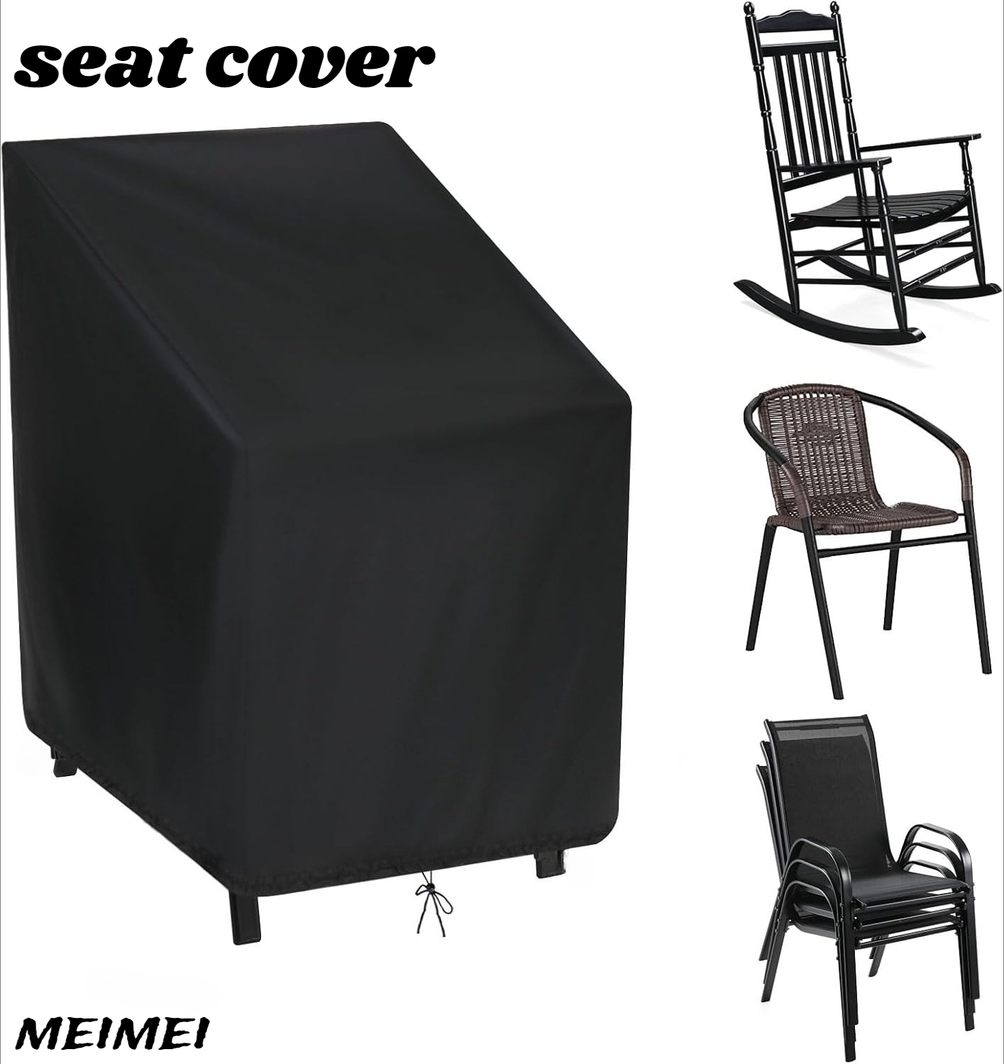 Stacked Chair Dust Cover Stora - Outdoor Furniture Covers review and price