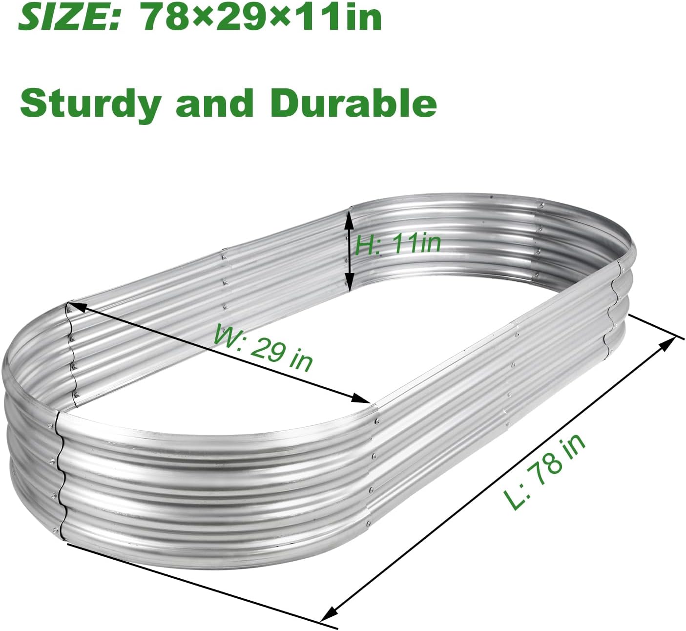 Raised Garden Bed GRS Certifie - Planter Raised Metal review and price