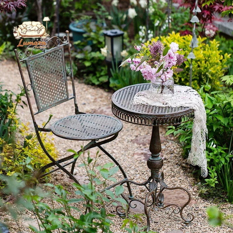 European Vintage Iron Garden T - Outdoor Furniture Durable review and price