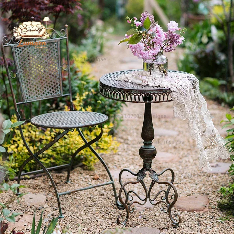European Vintage Iron Garden T - Outdoor Furniture Durable review and price
