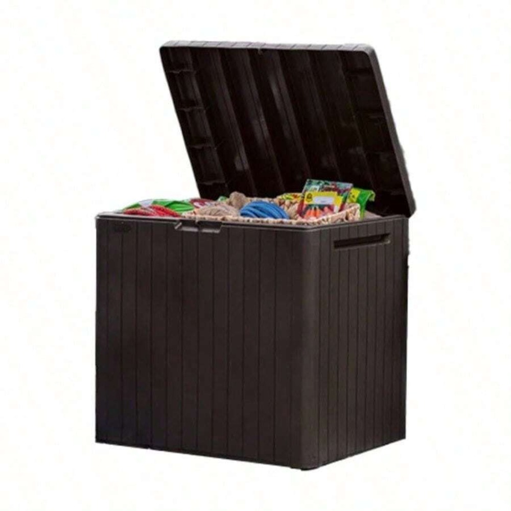 30 Gallon Resin Outdoor Storag - Outdoor Furniture Cushion review and price