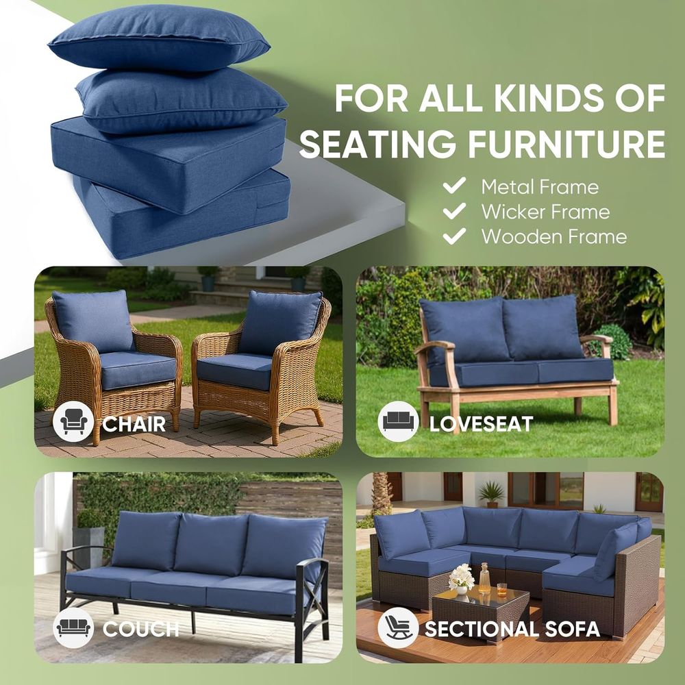 Outdoor Furniture Cushions, 6  - Outdoor Furniture Fabric review and price